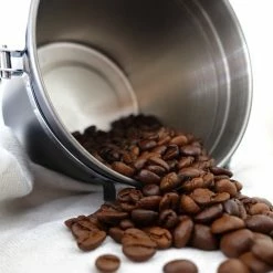 House Of Husk Koffieblik Met CO² Ventilatie - Bewaarblik - Voorraadbussen - Voorraadblik - RVS - Zwart - 1.8 Liter 14 House Of Husk Koffieblik Met CO² Ventilatie - Bewaarblik - Voorraadbussen - Voorraadblik - RVS - Zwart - 1.8 Liter -Lesser & Pavey-winkel 550x550 515