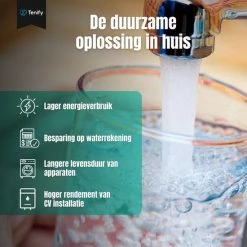 Tenify Magnetische Waterontharder - 7800 Gauss - Douche Filter - Waterverzachter - Waterontkalker - Antikalk Magneet - Waterleiding - Kalkaanslag -Lesser & Pavey-winkel 550x550 523