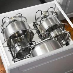 Maklik Telescopische Organizer Voor Pannen - 8 Vakken - 30-57cm Verstelbaar Legbord Voor Lade 15 Maklik Telescopische Organizer Voor Pannen - 8 Vakken - 30-57cm Verstelbaar Legbord Voor Lade -Lesser & Pavey-winkel 550x550 530