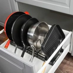 Maklik Telescopische Organizer Voor Pannen - 8 Vakken - 30-57cm Verstelbaar Legbord Voor Lade 18 Maklik Telescopische Organizer Voor Pannen - 8 Vakken - 30-57cm Verstelbaar Legbord Voor Lade -Lesser & Pavey-winkel 550x550 532