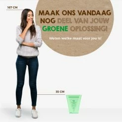 Mr. Green Mind Biozakken 6 Liter 75 Stuks Biologisch Afbreekbare Afvalzakken – 35 X 36 Cm - 100% Composteerbare Vuilniszakken - Incl. Dispenser - Gft Afvalzakken -Lesser & Pavey-winkel 550x550 540