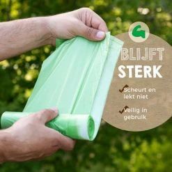 Mr. Green Mind Biozakken 6 Liter 75 Stuks Biologisch Afbreekbare Afvalzakken – 35 X 36 Cm - 100% Composteerbare Vuilniszakken - Incl. Dispenser - Gft Afvalzakken -Lesser & Pavey-winkel 550x550 541