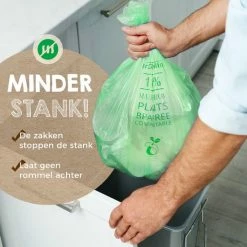Mr. Green Mind Biozakken 6 Liter 75 Stuks Biologisch Afbreekbare Afvalzakken – 35 X 36 Cm - 100% Composteerbare Vuilniszakken - Incl. Dispenser - Gft Afvalzakken -Lesser & Pavey-winkel 550x550 543