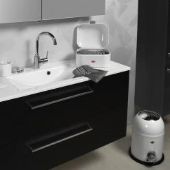 Wesco Single Master Prullenbak - 9 L - Wit 10 Wesco Single Master Prullenbak - 9 L - Wit -Lesser & Pavey-winkel 550x550 607