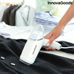 Innovagoods VERTICAAL STOOMSTRIJKIJZER STEERON 1000 W - Stoomstrijkijzer - Stoomreiniger - Stoomapparaat Kleding - Stoom Kleding - Stoomstrijkijzers - Kleding Stomer - Kleding Stomer/ontkreuker - Kleding Handstomer - Stoomreiniger Kleding -Lesser & Pavey-winkel 550x550 629