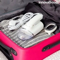 Innovagoods VERTICAAL STOOMSTRIJKIJZER STEERON 1000 W - Stoomstrijkijzer - Stoomreiniger - Stoomapparaat Kleding - Stoom Kleding - Stoomstrijkijzers - Kleding Stomer - Kleding Stomer/ontkreuker - Kleding Handstomer - Stoomreiniger Kleding -Lesser & Pavey-winkel 550x550 630