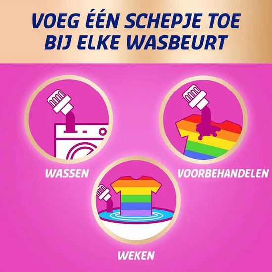 Vanish Oxi Action Poeder - Vlekverwijderaar Voor Gekleurde Was - 1,5 Kg 6 Vanish Oxi Action Poeder - Vlekverwijderaar Voor Gekleurde Was - 1,5 Kg - Afbeelding 4