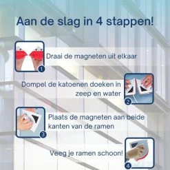 Forexa Magnetische Ramenwasser Voor Dubbel Glas - Ramenwisser - Ramenreiniger -Lesser & Pavey-winkel 550x550 640