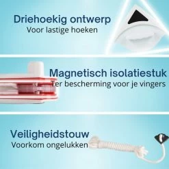 Forexa Magnetische Ramenwasser Voor Dubbel Glas - Ramenwisser - Ramenreiniger -Lesser & Pavey-winkel 550x550 641