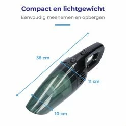 Customate Kruimeldief – Handstofzuiger – Auto Stofzuiger – 4 Kopstukken – Snoerloos – 12V – 1L Stofreservoir – 65dB Kruimeldief -Lesser & Pavey-winkel 550x550 695