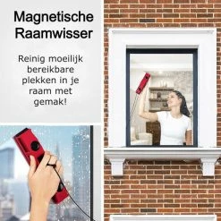 Danstar - Magnetische Ramenwasser - Magnetische Ramenwisser Voor Enkelglas - 2-8mm Raamdikte - Zwart -Lesser & Pavey-winkel 550x550 736