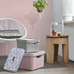 Sunware - Sigma Home Opbergbox 32L Roze - 44,4 X 34,2 X 24,2 Cm -Lesser & Pavey-winkel 550x550 744