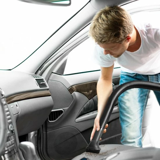 TurboTronic LUX400 Kruimelzuiger – Handstofzuiger Nat En Droog - Zilver/Blauw 12 TurboTronic LUX400 Kruimelzuiger – Handstofzuiger Nat En Droog - Zilver/Blauw - Afbeelding 10