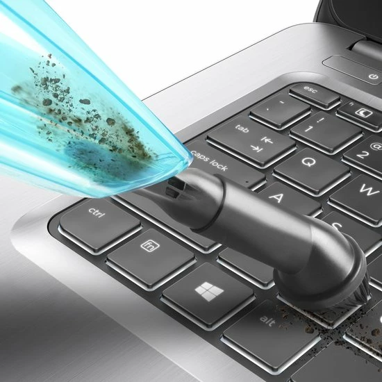 TurboTronic LUX400 Kruimelzuiger – Handstofzuiger Nat En Droog - Zilver/Blauw 21 TurboTronic LUX400 Kruimelzuiger – Handstofzuiger Nat En Droog - Zilver/Blauw - Afbeelding 19