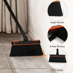 Bestnifly Binnen Bezem - Zachte Bezems - Met 180 ° Draaibare Kop En Stoffen Clip - Tapijtbezem - Voor Kantoor Keukenvloer Thuis - 116cm - Zwart -Moederdag Cadeautje 17 Bestnifly Binnen Bezem - Zachte Bezems - Met 180 ° Draaibare Kop En Stoffen Clip - Tapijtbezem - Voor Kantoor Keukenvloer Thuis - 116cm - Zwart -Moederdag Cadeautje -Lesser & Pavey-winkel 550x550 79