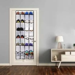 LOUZIR Handige Over De Deur Organisator- 24 Grote Mesh Zakken- Closet Shoe- Opbergzak -Lesser & Pavey-winkel 550x550 805