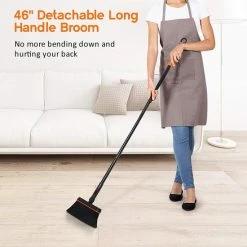 Bestnifly Binnen Bezem - Zachte Bezems - Met 180 ° Draaibare Kop En Stoffen Clip - Tapijtbezem - Voor Kantoor Keukenvloer Thuis - 116cm - Zwart -Moederdag Cadeautje 19 Bestnifly Binnen Bezem - Zachte Bezems - Met 180 ° Draaibare Kop En Stoffen Clip - Tapijtbezem - Voor Kantoor Keukenvloer Thuis - 116cm - Zwart -Moederdag Cadeautje -Lesser & Pavey-winkel 550x550 81