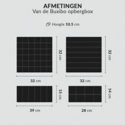 Buxibo Kleding Opbergbox Set - Opvouwbare Kastlade Verdeler / Onder Bed Organizer Opberger - BH/Sokken/Ondergoed - Opbergsysteem Met Vakken - 4 Stuks - Zwart 18 Buxibo Kleding Opbergbox Set - Opvouwbare Kastlade Verdeler / Onder Bed Organizer Opberger - BH/Sokken/Ondergoed - Opbergsysteem Met Vakken - 4 Stuks - Zwart -Lesser & Pavey-winkel 550x550 811