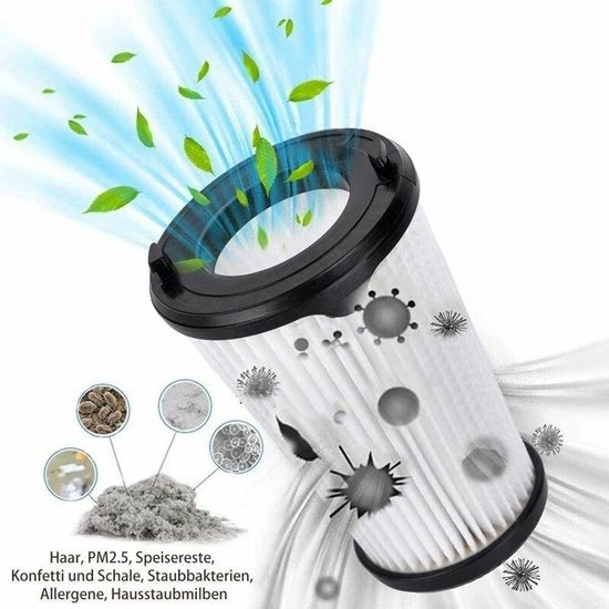 AA Commerce Filterset - Voor AEG CX7/CX7-2 & Electrolux Ergorapido Stofzuigers 9 AA Commerce Filterset - Voor AEG CX7/CX7-2 & Electrolux Ergorapido Stofzuigers - Afbeelding 7