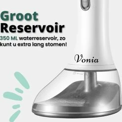 Vonia Kledingstomer – Handstomer Voor Kleding, Textiel En Stof – 350ML -Wit/Grijs 17 Vonia Kledingstomer – Handstomer Voor Kleding, Textiel En Stof – 350ML -Wit/Grijs -Lesser & Pavey-winkel 550x551 6