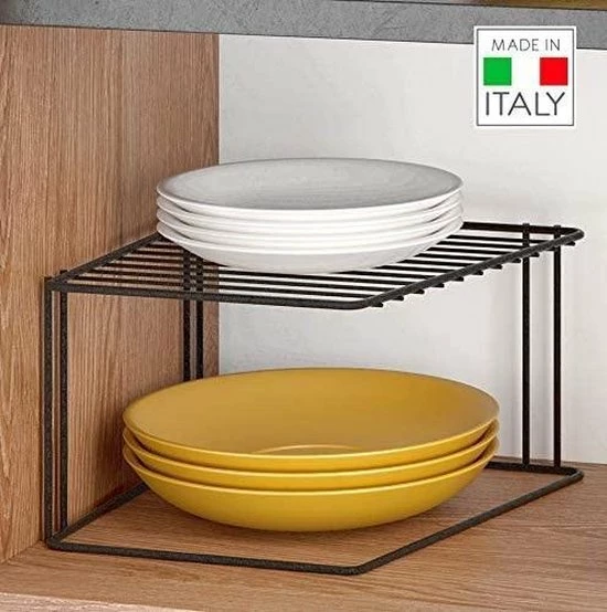 Tomado - Metaltex Tomado Metaltex - Bordenrek Boxe - Zwart - 1 Etage 6 Tomado - Metaltex Tomado Metaltex - Bordenrek Boxe - Zwart - 1 Etage - Afbeelding 4