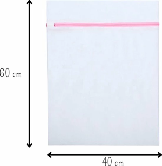 Merkloos Waszak Voor Delicaat Wasgoed Wit 60 Cm 4 Merkloos Waszak Voor Delicaat Wasgoed Wit 60 Cm - Afbeelding 2