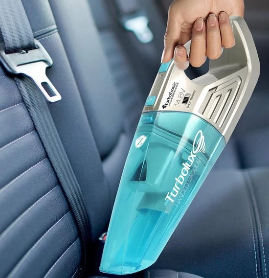 TurboTronic LUX400 Kruimelzuiger – Handstofzuiger Nat En Droog - Zilver/Blauw 14 TurboTronic LUX400 Kruimelzuiger – Handstofzuiger Nat En Droog - Zilver/Blauw - Afbeelding 12