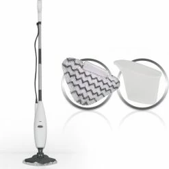 Shark S3255EU Stoomreiniger - Driehoekige Kop - Stoomstraalmodus - Dirt Grip-technologie - 1050W -Lesser & Pavey-winkel 550x576