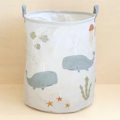 Opbergmand / Speelgoedmand Kinderkamer: Oceaan | A Little Lovely Company -Lesser & Pavey-winkel 550x577 5
