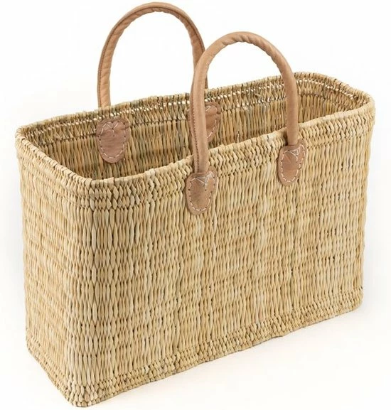 Baskin Boodschappentas - Riet - Damestas - Strandtas - Hyacint - Gevlochten - Handgemaakt - Zeegras 3 Baskin Boodschappentas - Riet - Damestas - Strandtas - Hyacint - Gevlochten - Handgemaakt - Zeegras