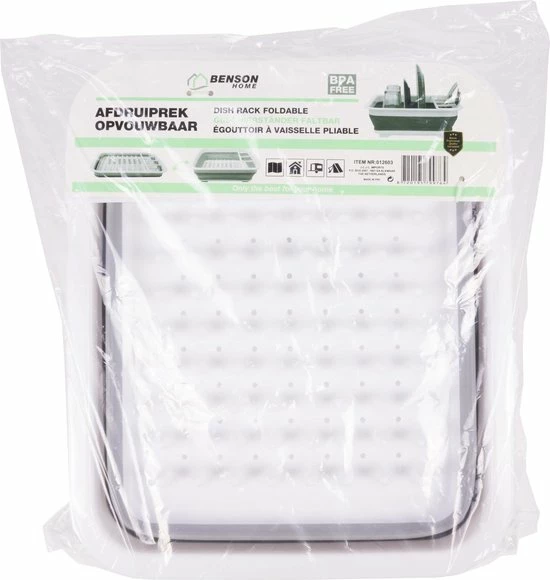 Ben Tools Afdruiprek Opvouwbaar - Afwasrek Siliconen - Vaatrekje Afdruiprekje 10 Ben Tools Afdruiprek Opvouwbaar - Afwasrek Siliconen - Vaatrekje Afdruiprekje - Afbeelding 8
