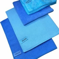 Clean Dry Droogdoek Set 2 Droogdoeken + 2 Microvezel Schoonmaakdoeken