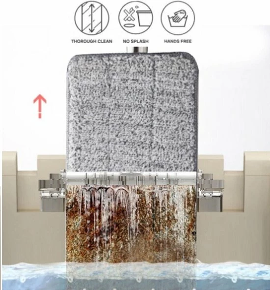 Dweil - Mop - Dweilset - Dweilen - Dweilstok - Vloerwisser - Kayslus 4 Dweil - Mop - Dweilset - Dweilen - Dweilstok - Vloerwisser - Kayslus - Afbeelding 2