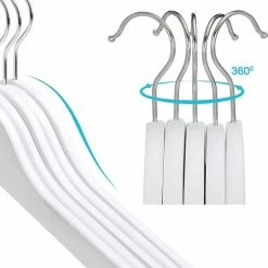 Hoppa! Kinder-kleerhanger - 20 Stuks - 360 Graden Draaibare Haak - Wit - 35 Cm -Lesser & Pavey-winkel 550x603 5