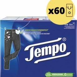 Tempo Original - Voordeelverpakking - Zakdoekjes - 2 X 30 Pakjes - 4 Laags