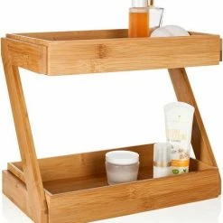 Merkloos Decopatent® 2 Laags Keuken Opbergrek - Staand Rek 2 Etages - Keukenrek - Bamboe Hout - Etagere Rek - Kruidenrek - Keuken Organizer 11 Merkloos Decopatent® 2 Laags Keuken Opbergrek - Staand Rek 2 Etages - Keukenrek - Bamboe Hout - Etagere Rek - Kruidenrek - Keuken Organizer -Lesser & Pavey-winkel 550x607 5