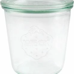 Weck Pot | Stortglas | Met Deksel | Inhoud 580ml | 1/2L | 6 Stuks
