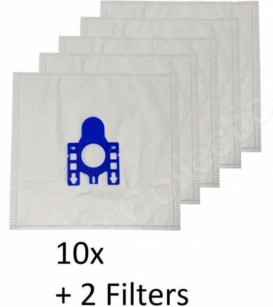AA Commerce - Stofzuigerzakken - Geschikt Voor Miele Complete C3 Black Diamond (EcoLine) - 10 Stuks + 2 Filters 3 AA Commerce - Stofzuigerzakken - Geschikt Voor Miele Complete C3 Black Diamond (EcoLine) - 10 Stuks + 2 Filters