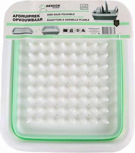 Ben Tools Afdruiprek Opvouwbaar - Afwasrek Siliconen - Vaatrekje Afdruiprekje 11 Ben Tools Afdruiprek Opvouwbaar - Afwasrek Siliconen - Vaatrekje Afdruiprekje - Afbeelding 9