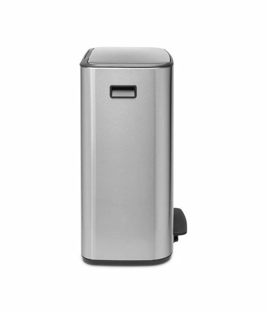 Brabantia Bo Prullenbak - 2 X 30 L - Matt Steel Fingerprint Proof 11 Brabantia Bo Prullenbak - 2 X 30 L - Matt Steel Fingerprint Proof - Afbeelding 9