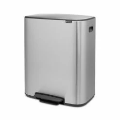 Brabantia Bo Prullenbak - 2 X 30 L - Matt Steel Fingerprint Proof 25 Brabantia Bo Prullenbak - 2 X 30 L - Matt Steel Fingerprint Proof -Lesser & Pavey-winkel 550x641 5