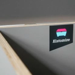 KISTOMIZE Opbergkist / Speelgoedkist XL (125L) - Stevig - Kwalitatief - Massief Hout - Grijs - Speelgoed - Kinderen (Opbergbox - Opbergbank - Opbergdoos - Dekenkist - Houten Kist) -Lesser & Pavey-winkel 550x645 12