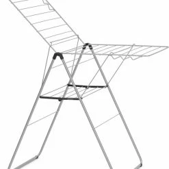 Brabantia HangOn Droogrek Inklapbaar - 20 Meter - Metallic Grey -Lesser & Pavey-winkel 550x654 1