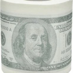 Merkloos Dollar Toiletpapier WC Papier
