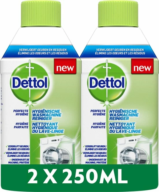 Dettol Machinereiniger Perfecte Hygiëne 2 X 250 Ml 3 Dettol Machinereiniger Perfecte Hygiëne 2 X 250 Ml