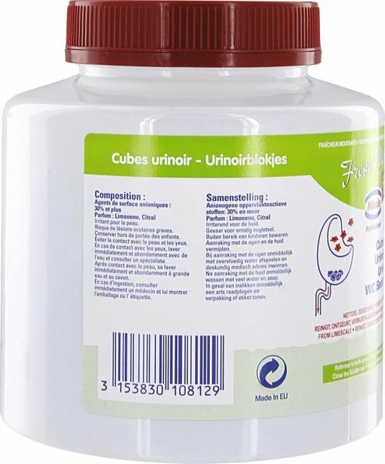 Nicol-S Urinoirblokjes 1 Kg 4 Nicol-S Urinoirblokjes 1 Kg - Afbeelding 2