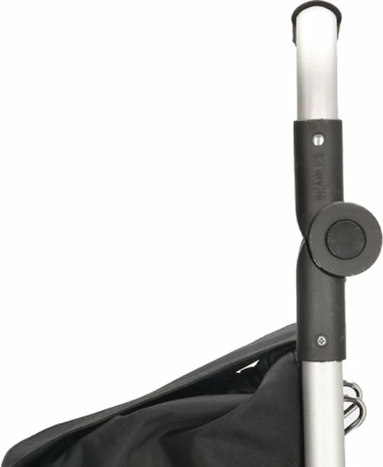 Beagles Alberic Boodschappen Trolley - Bloem Zwart 14 Beagles Alberic Boodschappen Trolley - Bloem Zwart - Afbeelding 12