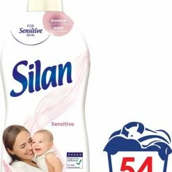 Silan Sensitive Wasverzachter - Baby En Gevoelige Huid - Grootverpakking - 54 Wasbeurten 14 Silan Sensitive Wasverzachter - Baby En Gevoelige Huid - Grootverpakking - 54 Wasbeurten -Lesser & Pavey-winkel 550x677