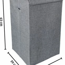 Janse Wasmand - Stevige Opvouwbare Wasmand - Badkamer Organizer - Opbergbox - Wassorteerder - Laundry Basket - Opbergbak 10 Janse Wasmand - Stevige Opvouwbare Wasmand - Badkamer Organizer - Opbergbox - Wassorteerder - Laundry Basket - Opbergbak -Lesser & Pavey-winkel 550x697 1