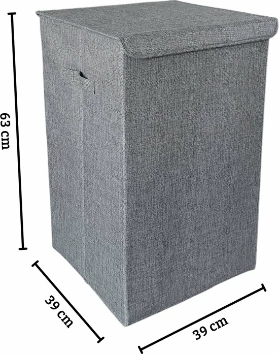 Janse Wasmand - Stevige Opvouwbare Wasmand - Badkamer Organizer - Opbergbox - Wassorteerder - Laundry Basket - Opbergbak 5 Janse Wasmand - Stevige Opvouwbare Wasmand - Badkamer Organizer - Opbergbox - Wassorteerder - Laundry Basket - Opbergbak - Afbeelding 3